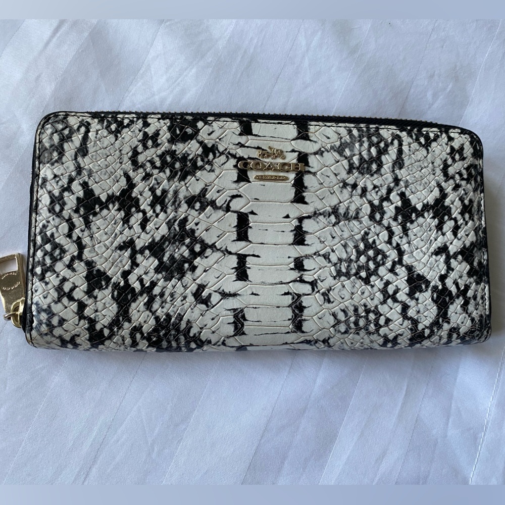 Coach Snakeskin Wallet